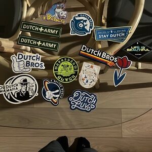 Dutch Bros Sticker Collection